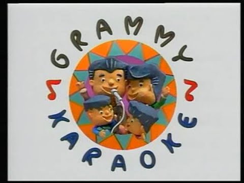 Grammy Karaoke Logo With Disc Info VCD 2000 2009 Warning Screen Black August 2004 2013