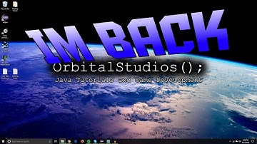 Im Back For More Java Game Develeopment and Java Programming Tutorials!! OrbitalStudios