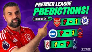 PREMIER LEAGUE PREDICTIONS WEEK 28 screenshot 1