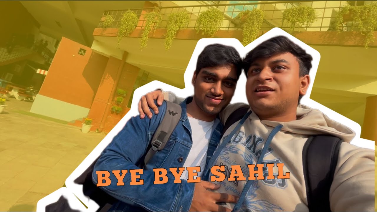 Sahil going abroad for masters ‼️