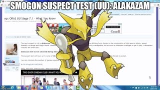 Smogon Suspect Test Uu Alakazam