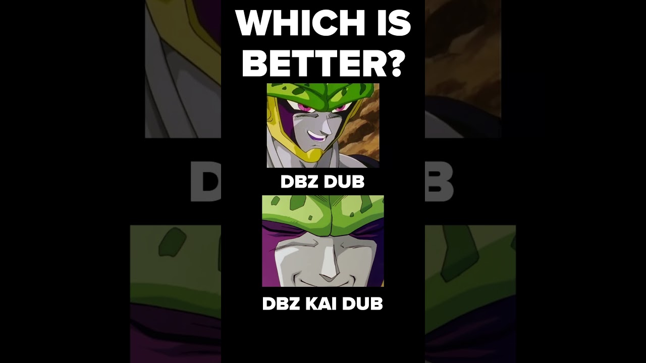 Which Trunks questioning Cell is better? | DBZ 