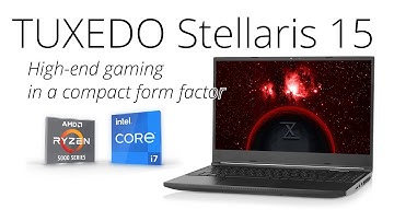 Meet the TUXEDO Stellaris 15: High-end gaming in a compact form factor