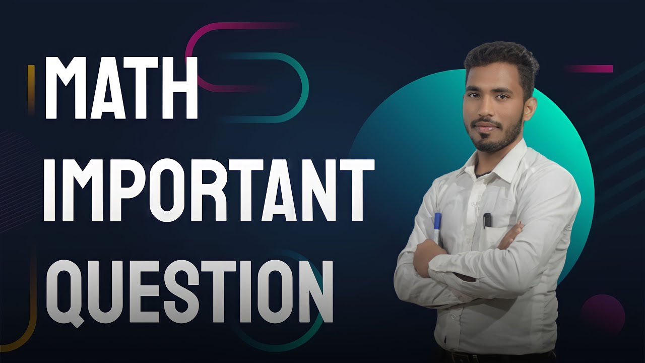 Math important question for class 10th 