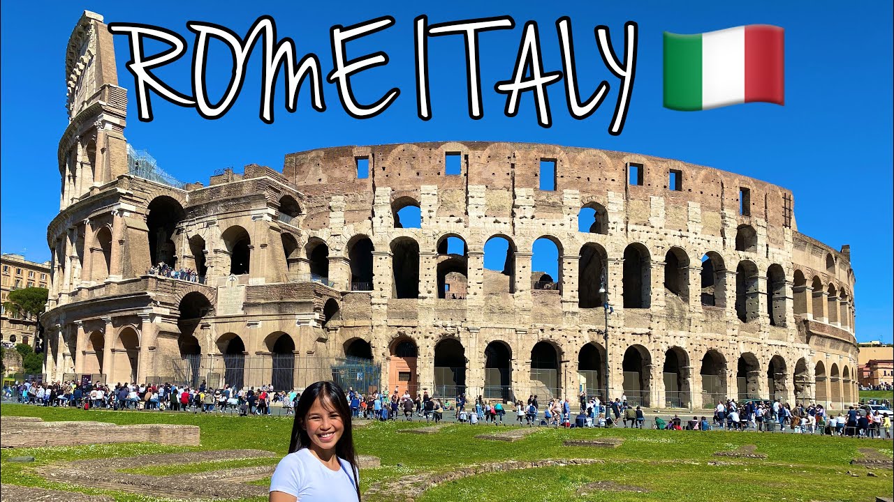 A DAY IN ROME ITALY 🇮🇹 | Ailahmarie Ravidaz - YouTube