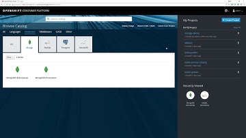 How to Set Up a MongoDB database on OpenShift Container Platform
