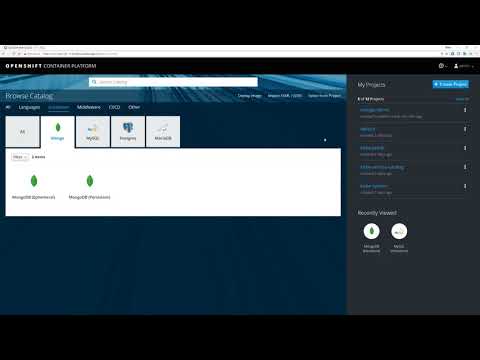 How to Set Up a MongoDB database on OpenShift Container Platform
