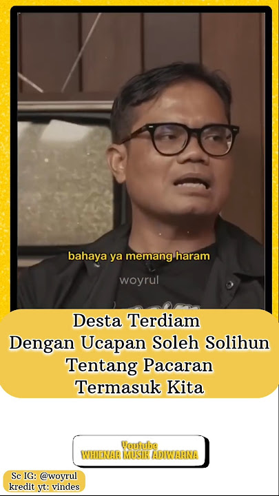 Desta Was Silenced by Soleh Solihun's Comments About Dating – Including Us?! #fypviral