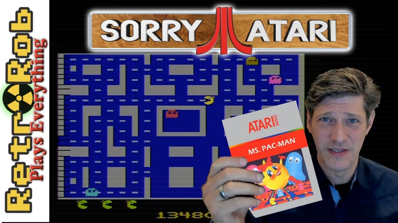 Sorry Pacman 🕹️ Sorry Atari #49: Ms Pacman is Really Pretty Good! 🕹️ - YouTube