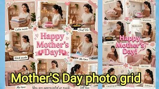 Mother'S Day photo grid | Paano mag edit ng mother's day photo grid sa Gemini ai  screenshot 2