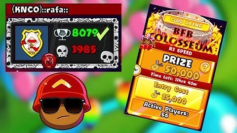 BTD Battles - BEATING RAFA! + 10 WIN STREAK in BFB COLOSSEUM :P