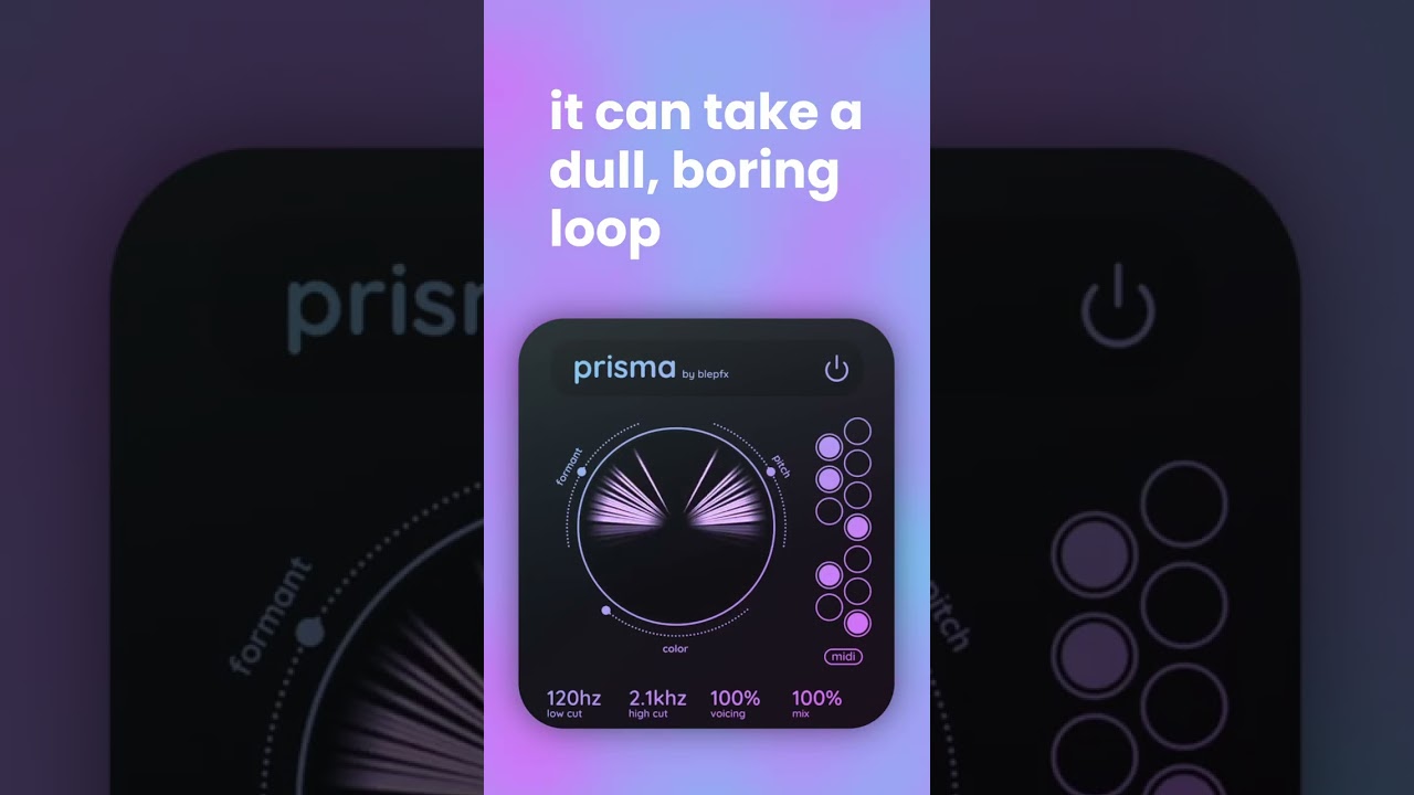prisma - a new color bass plugin