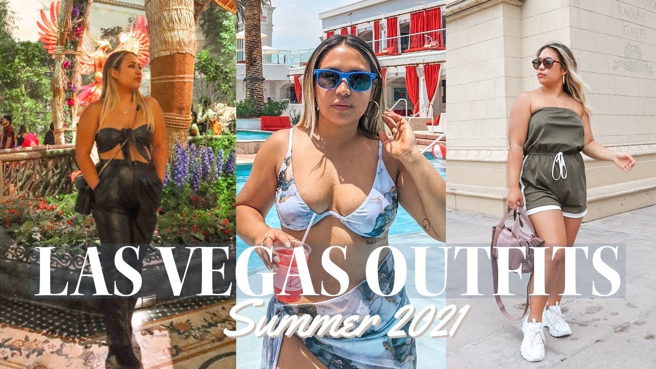 WHAT I WORE IN LAS VEGAS  Summer 2021 Vacation + Bikini Outfits (Princess  Polly, Nasty Gal + SheIn) 