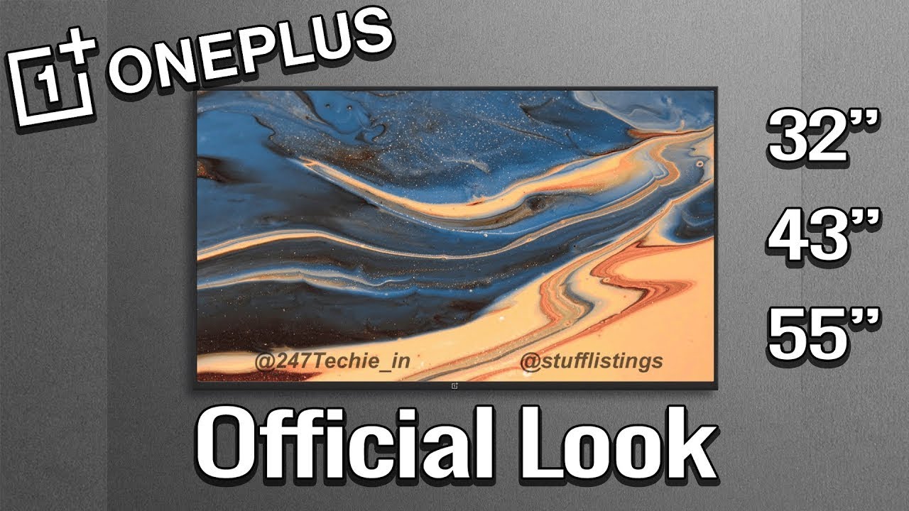 Oneplus TV 2020 Series Official Look Revealed | This is how Oneplus TV will look like  ( Hindi )
