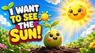 🌱 The Little Seed Who Wanted to See the Sun ☀️ | Heartwarming Kids Story | 3D Animation