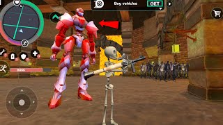 Stickman Rope Hero 2 (Stickman Fight Pink Boss) Stickman inside Zombies Cave - Android Gameplay HD screenshot 4
