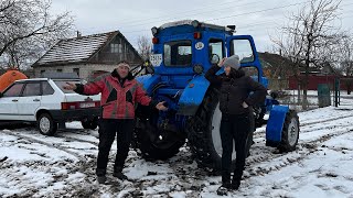 Все буде Україна! Зі старенького трактора Т-40АМ в John Deere, модернізація новорічними подарунками