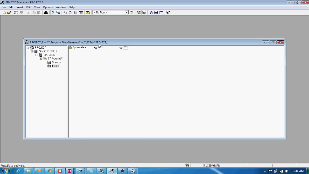 Part4 PLC program at FC(function) and OB siemens tutorial