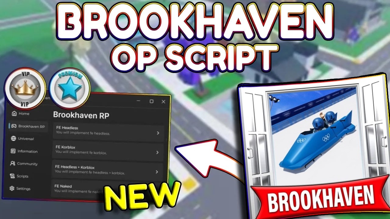 *NEW* Brookhaven 🏡RP OP Script (PASTEBIN) 2026