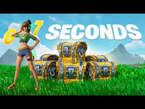 Fortnite 67 SECONDS To LOOT Challenge!