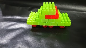 Satisfying DIY car / building blocks / block game / lego building blocks MAIMUNA BOLOKS /shorts!