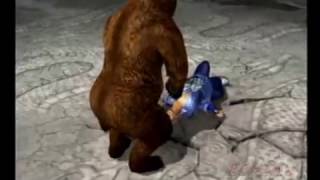 Tekken 5 - Kuma Arcade Mode gameplay
