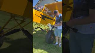 Checking out fellow AOPA Estonia pilots planes #bushpilot #bushpirates #aopa