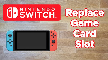 Nintendo Switch - How to Replace Game Card Slot (and Headphone Jack)