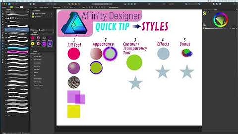Quick Tip: Affinity Designer Styles