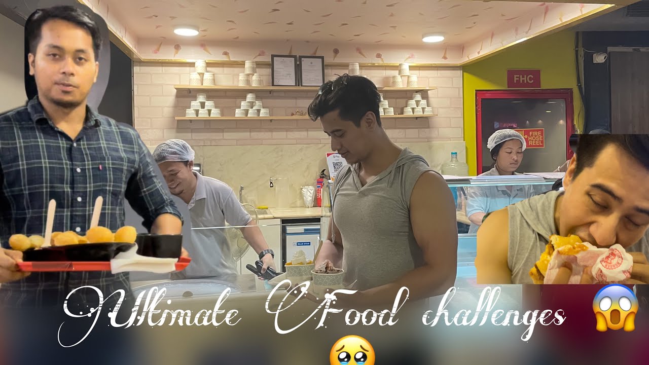 Food challenge in City Centre Guwahati (Hindi/Assamese) vlog 