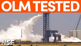 OLM Tested Ahead of Starship Flight 4 | SpaceX Boca Chica