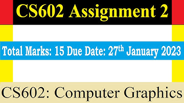 CS602 Assignment 2 | CS602 Assignment 2 Solution Spring 2023 | CS602 Assignment 2