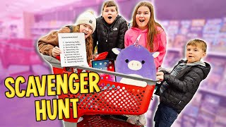 SCAVENGER HUNT SHOPPING CHALLENGE!! | JKREW