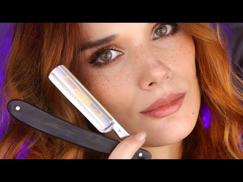 ASMR Relaxing Shave Ultimate Experience , Your Russian Barber Role Play , Personal Attention