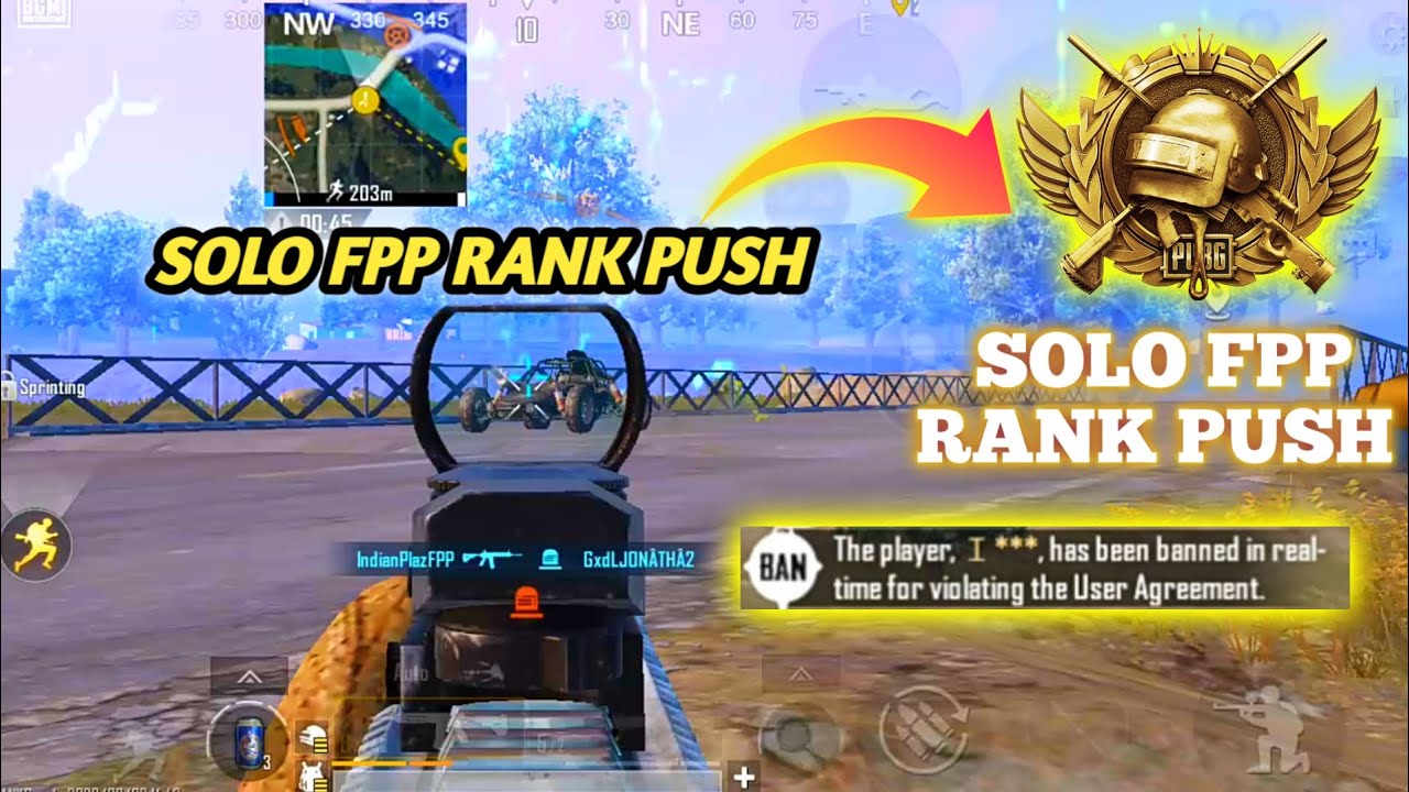 SOLO FPP Rank push for conqueror DAY 8 