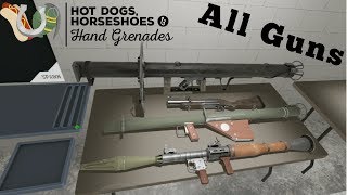 All Guns - Rocket Launchers - Hot Dogs Horseshoes and Hand Grenades Gameplay screenshot 3