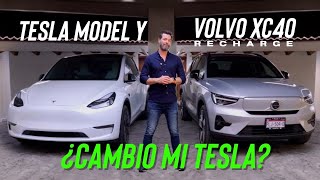Hoy cambio mi Tesla Model Y por la Volvo XC40 Recharge: Tecnología y Sostenibilidad muy divertidas