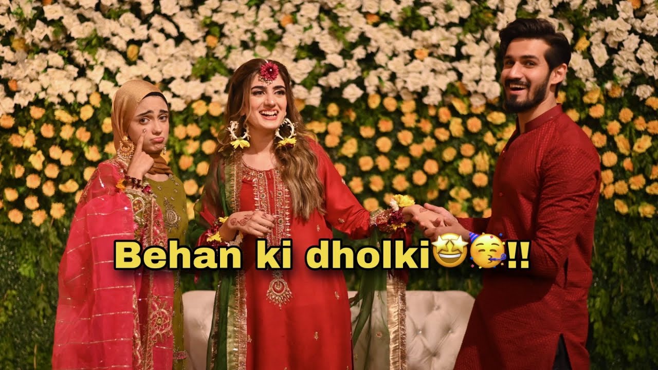 Behn ki dholki🤩🥳!!!! Girls vs boys🤭.