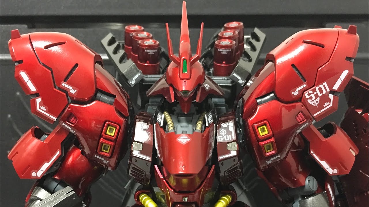 ラスト2回 予定 ファンネル完成とデカール仕上げ Msn 04 Sazabi Rg サザビー Pt8 Youtube