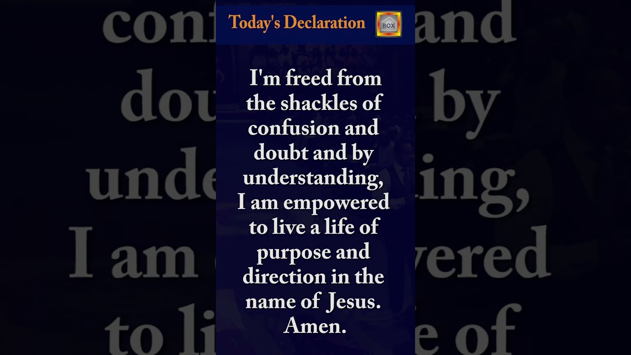 GIVE ME UNDERSTANDING LORD Early Morning Declarations 15th August 2025