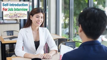 How to Introduce Yourself in a Job Interview
