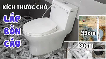 Cách Đặt Ống Chờ Bồn Cầu Và Đầu Chờ Cấp Nước Cho Két | Lắp Đặt Hoàn Thiện