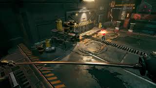 Ghostrunner Slicing & Dicing Gameplay (PS4)