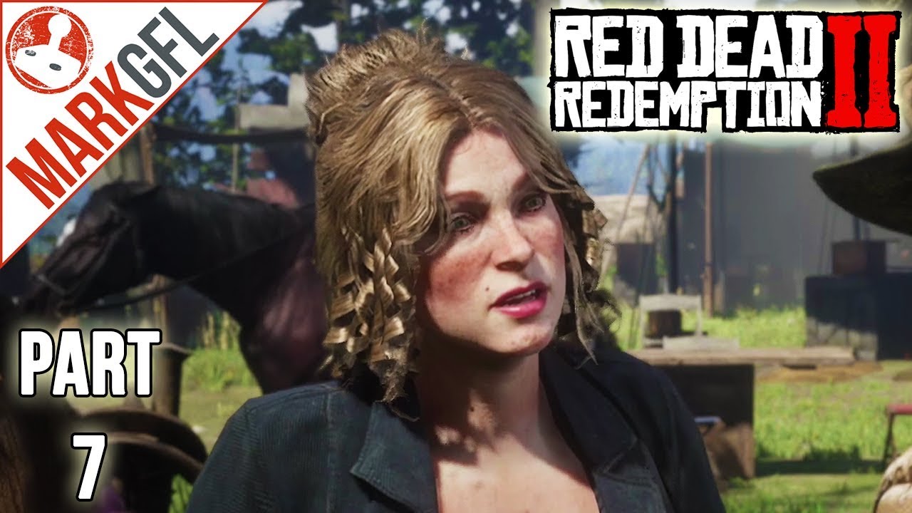 Let's Play Red Dead Redemption 2- Part 7 (Real Beginning) - YouTube