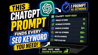This ChatGPT Prompt Finds Every SEO Keyword You Need