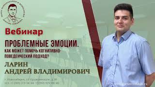 Вебинар &quot;Проблемные эмоции&quot; Ларин А.В.