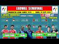 Jadwal Semifinal Badminton Asian Games 2026 Hari Ini ~ LEO/DANIEL vs KIM/SEO ~ ALWI vs THAILAND