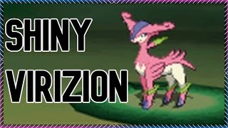[LIVE] Shiny Virizion in Pokemon Black/White after 14,392 soft resets!!!!!