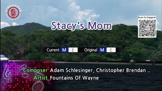 Stacys Mom - Fountains Of Wayne Karaoke Version