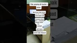 KB Suntik, Efek samping KB suntik 3 bulan, share#shorts#youtube#efek#kebidanan#promil